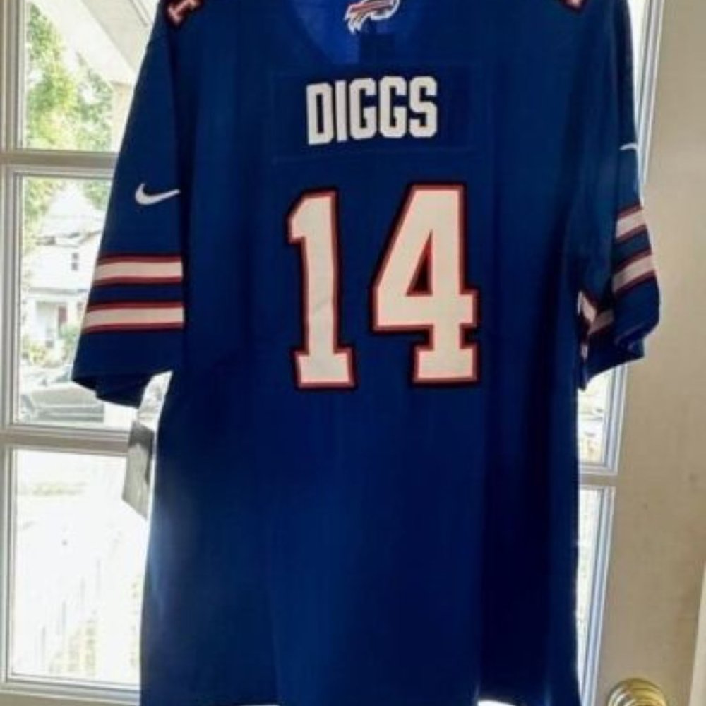 Men's Buffalo Bills Stefon Diggs Nike Jersey (Size LARGE) Onfield